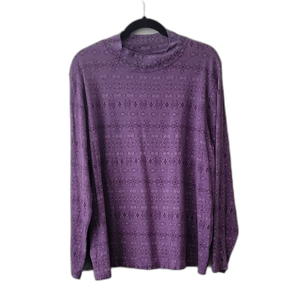 croft & barrow Tops - Croft & Barrow Purple Women's Stretch Top